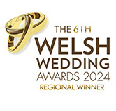 The 6th Welsh Wedding Awards 2024 Regional Winner